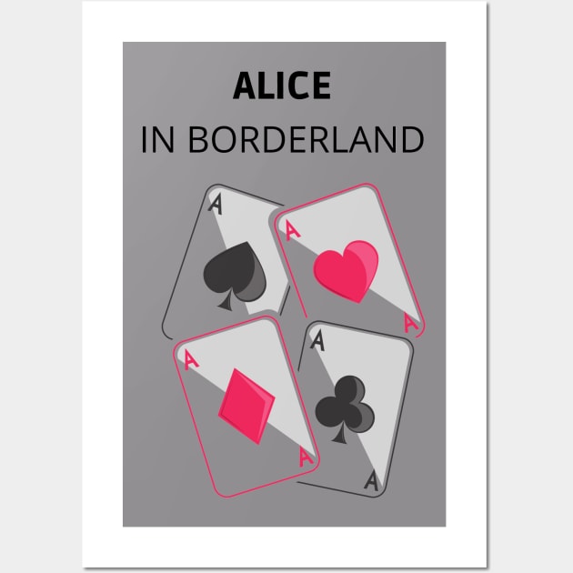 Alice in Borderland Wall Art by Diogomorgadoo